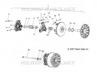 DRIVE TRAIN, PRIMARY CLUTCH