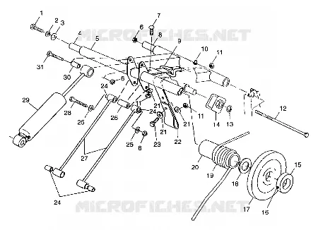 REAR TORQUE ARM