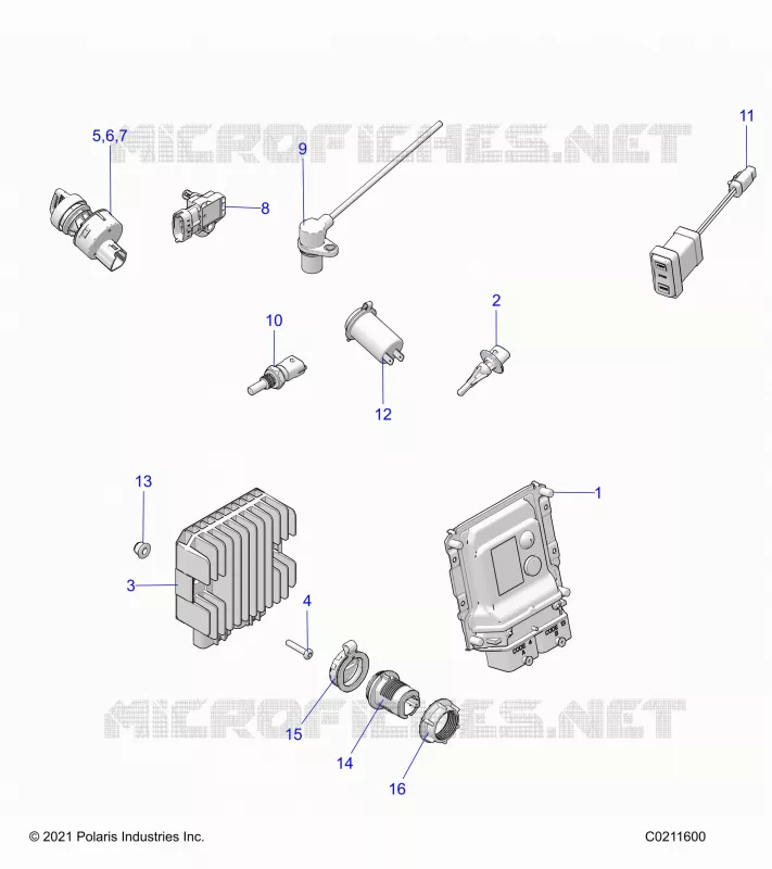 ELECTRICAL, SWITCHES, SENSORS, ECU AND CONTROL MODULES