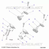 ENGINE, MOUNTING & LONG BLOCK