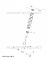 FRONT SUSPENSION SHOCK MOUNTING