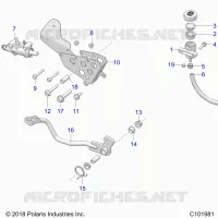BRAKES, BRAKE PEDAL AND MASTER CYLINDER