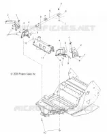 CHASSIS, SHOCK TOWERS