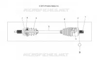 DRIVE TRAIN, DRIVE SHAFT, FRONT (TO 2/15/16)