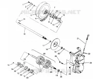 DRIVE TRAIN CLASSIC TOURING 0963365 AND EUROPEAN CLASSIC TOURING E963365 (4933623362B010)