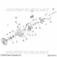 DRIVE TRAIN, PRIMARY CLUTCH