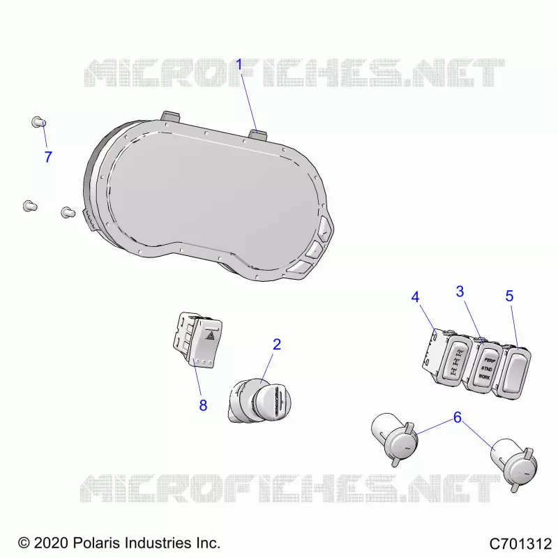 ELECTRICAL, DASH INSTUMENTS