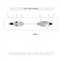 DRIVE TRAIN, DRIVE SHAFT, FRONT