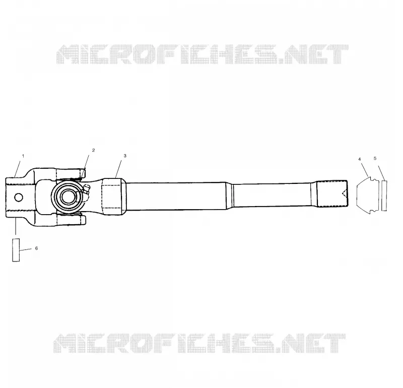 TAIL DRIVE SHAFT