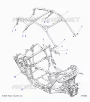 CHASSIS, CAB FRAME 