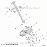 STEERING POST  ASM.