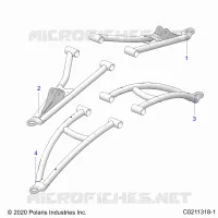 FRONT SUSPENSION A-ARMS