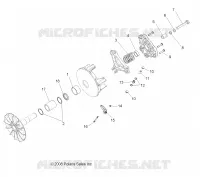 DRIVE TRAIN, PRIMARY CLUTCH