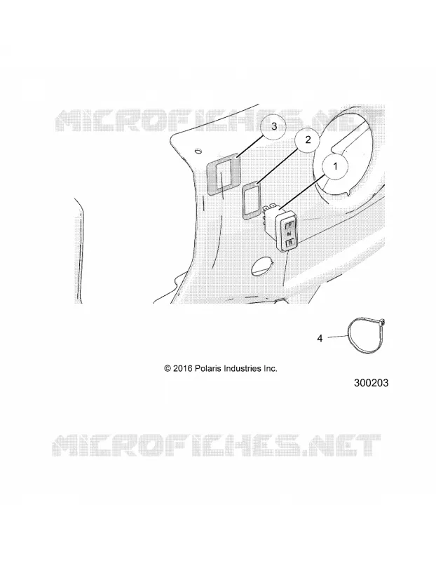 ELECTRICAL, FORWARD/NEUTRAL/REVERSE SWITCH