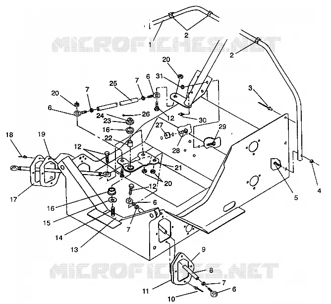 STEERING ASSEMBLY TRAIL DELUXE E940262 (49273827380014)
