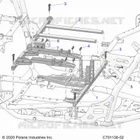 CHASSIS, SEAT AND CENTER CONSOLE MOUNTING
