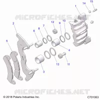 FRONT BRAKE CALIPER
