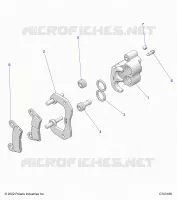 BRAKES, REAR CALIPER
