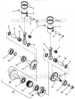 PISTON   CRANKSHAFT 440 XCR SP 0941660 (4927082708036A)