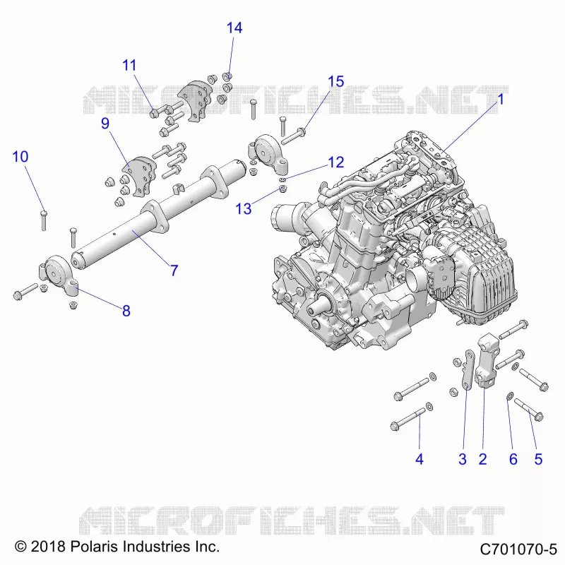 ENGINE, MOUNTING
