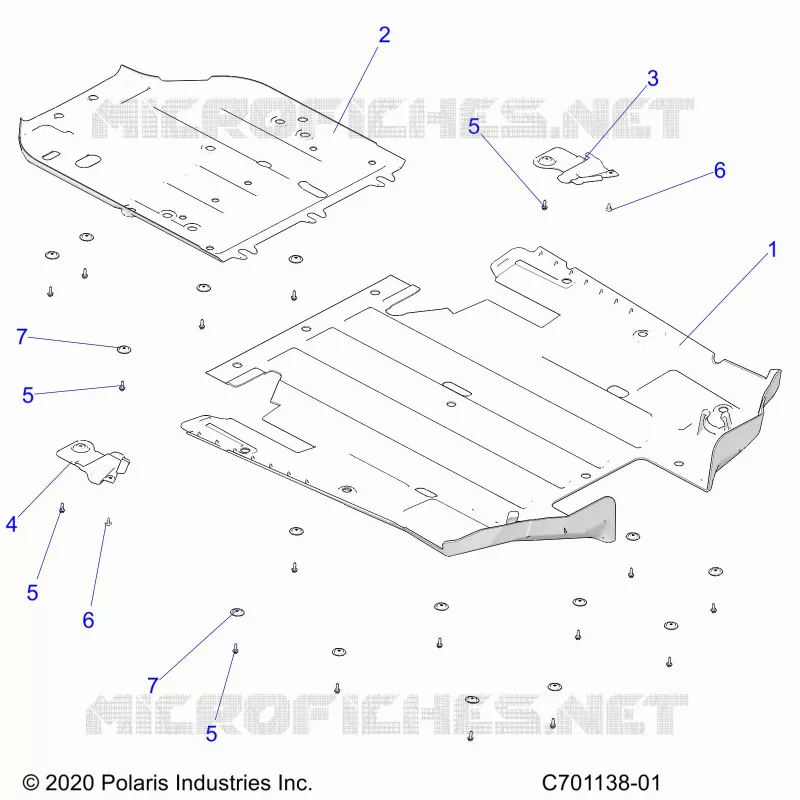 CHASSIS, SKID PLATES