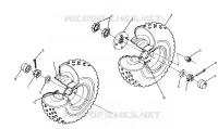 MIDDLE WHEEL ASSEMBLY 250 4X6 / W928627 (4922902290022A)