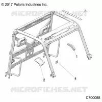 CHASSIS, EDGE COVER, TR