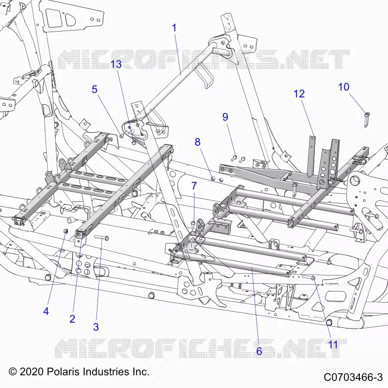 CHASSIS, SEAT AND CENTER CONSOLE MOUNTING