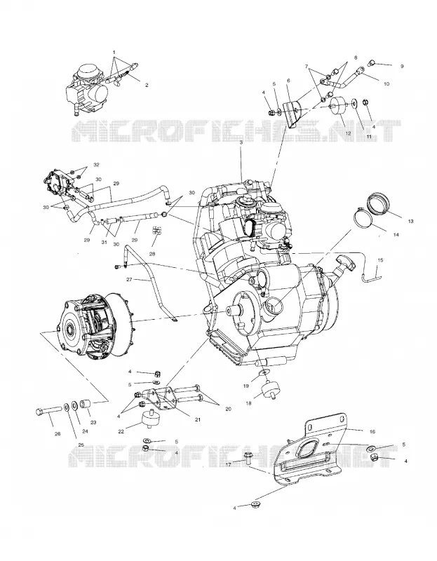 ENGINE MOUNTING