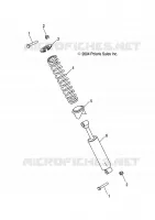REAR SHOCK (6X6)
