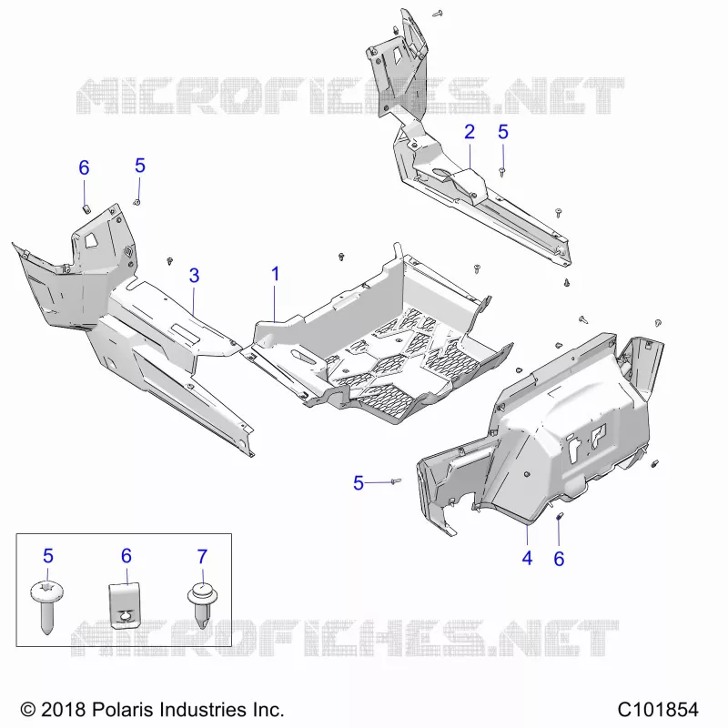 FLOOR AND ROCKER PANELS