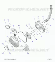 DRIVE TRAIN, CLUTCH COVER AND DUCTING