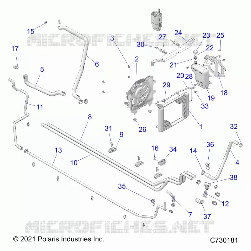ENGINE, COOLING SYSTEM