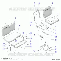 SEAT ASM. AND SLIDER