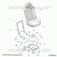 SEAT ASM. AND SLIDER