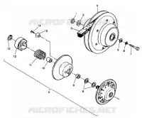 DRIVEN CLUTCH ASSEMBLY 4X4 350L W938139 (4924052405026A)