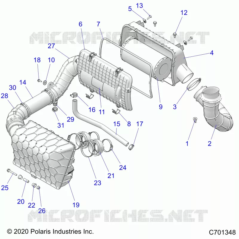 ENGINE, AIR INTAKE SYSTEM
