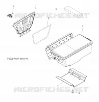 BODY, REAR STORAGE
