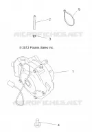 DRIVE TRAIN, FRONT GEARCASE MOUNTING