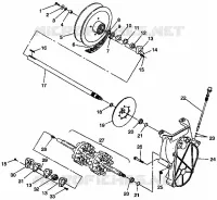 DRIVE TRAIN 600 XC 0971776 AND EUROPEAN 600 XC E971776 (4937933793B008)