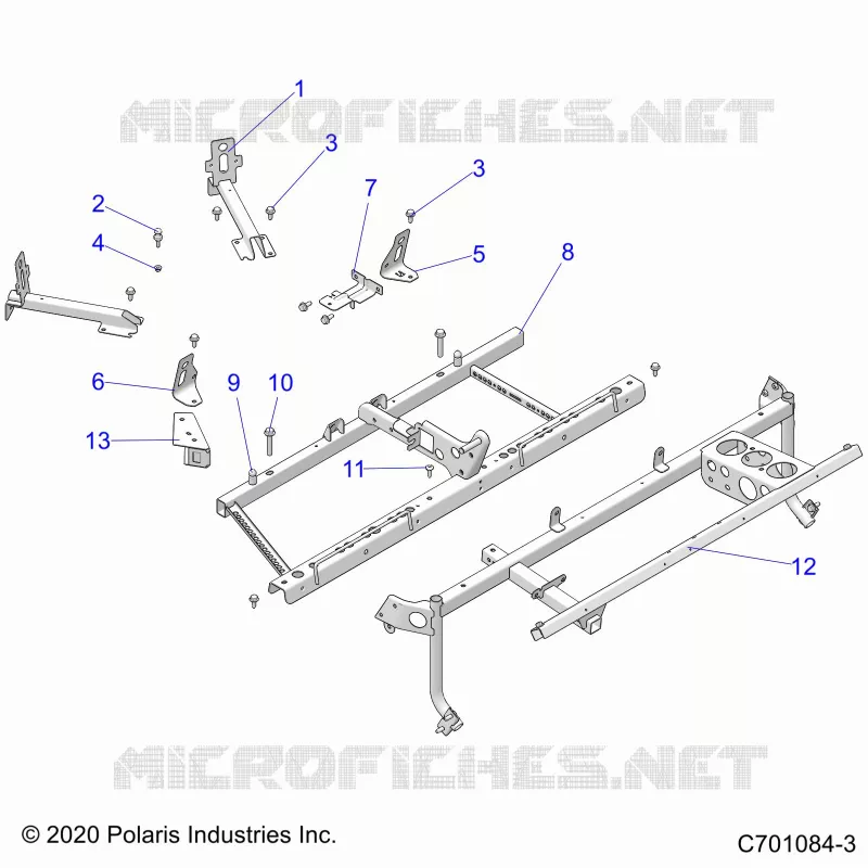CHASSIS, MAIN FRAME MOUNTS