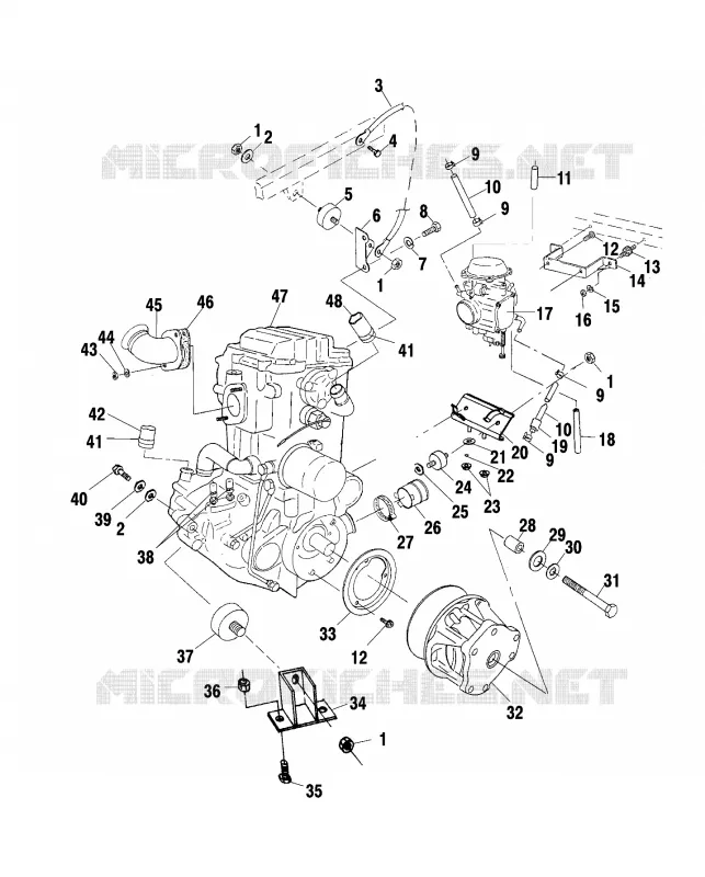 ENGINE MOUNTING