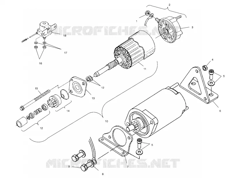 STARTING MOTOR