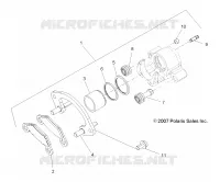 REAR BRAKE CALIPER