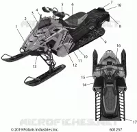 DECALS  XC, INDIAN SKY BLUE SIDE PANEL/WBLK,WHT ACCENT SC SELECT