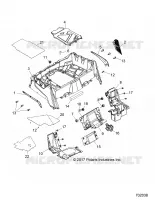 REAR BODYWORK RACK AND FENDERS
