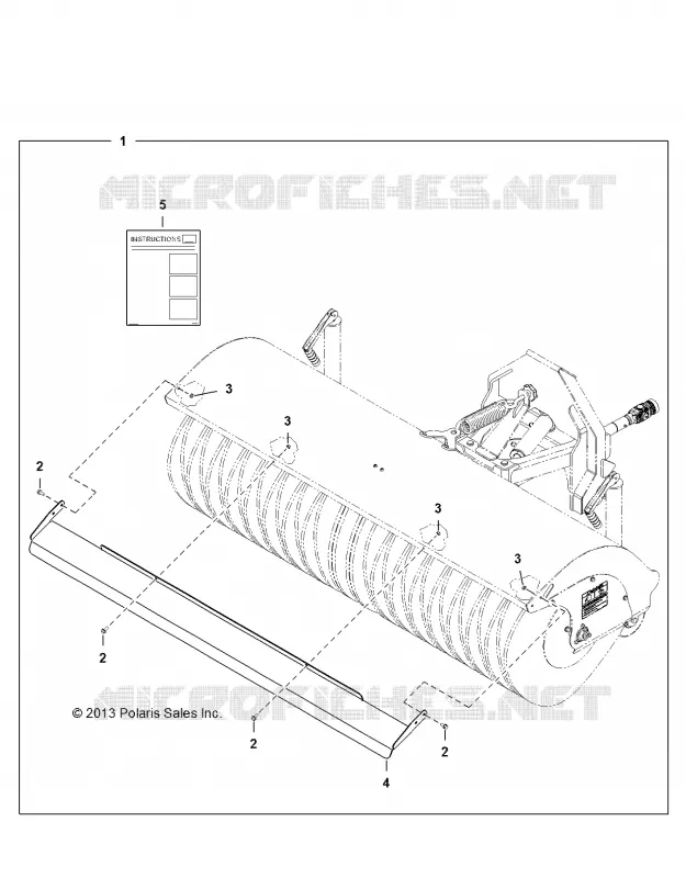 ANGLE BROOM DEFLECTOR