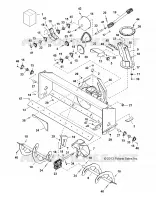 SNOW BLOWER MAIN FRAME