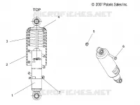 FRONT TRACK SHOCK (7043048)(STANDARD)