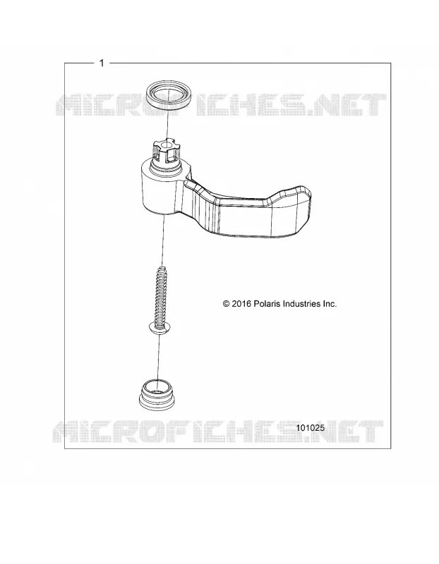 CONTROLS, THROTTLE ASSEMBLY, THROTTLE LEVER KIT